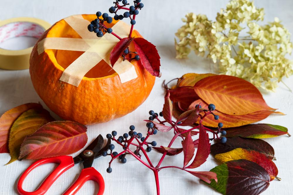 ORANŽOVÝ ČAS DÝNÍ: DIY Podzimní dekorace