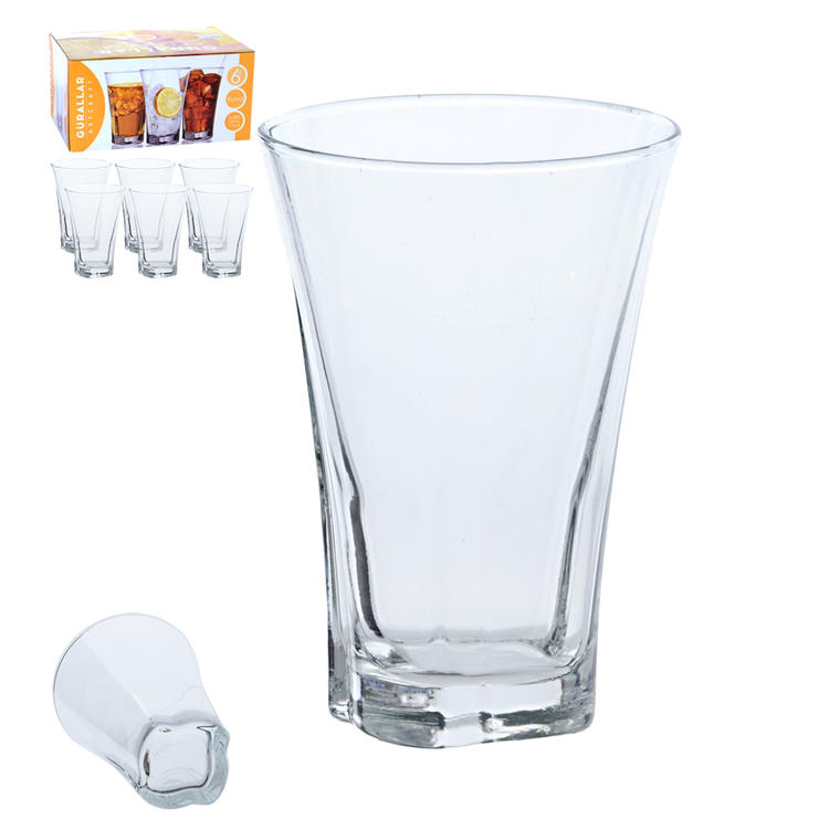 Sklenice vysoká TRUVA 350 ml 6 ks