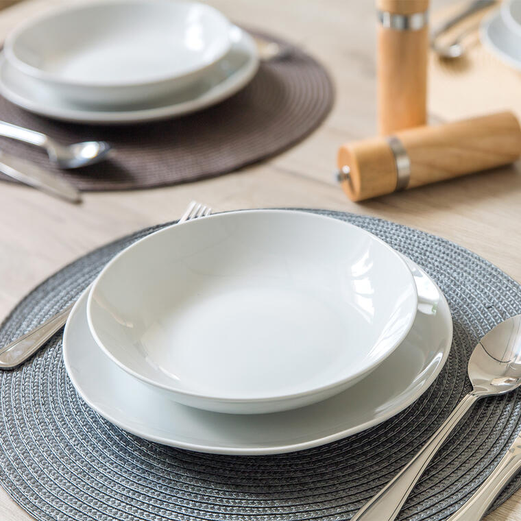 Porcelánová jídelní sada talířů MARION