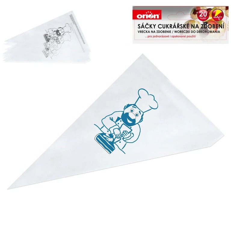 Zdobící sáček 20 ks, délka 39,5 cm