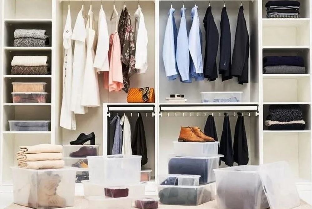 Jak přehledně uložit věci.