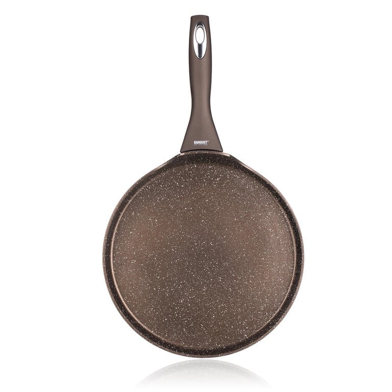 Banquet Pánev na palačinky s nepřilnavým povrchem PREMIUM Dark Brown 24 cm