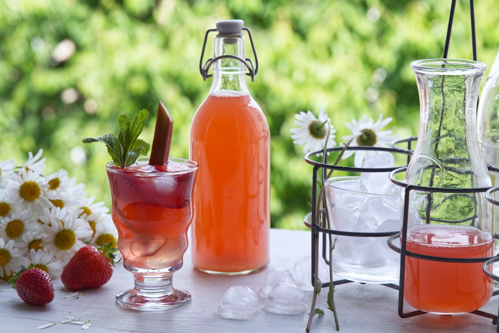 ČERSTVÁ REBARBOROVÁ LIMONÁDA