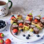 Palačinkové špízy jako rychlý dezert