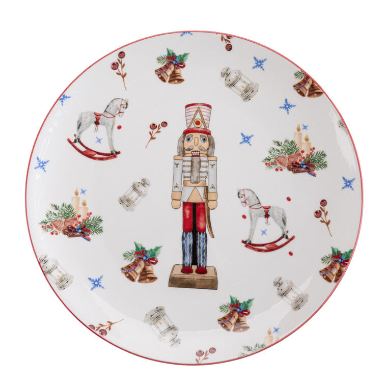 Porcelánový talíř LOUSKÁČEK