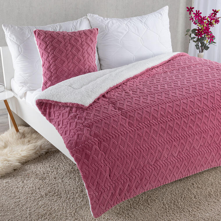 Prošívaná beránková souprava INVERNO