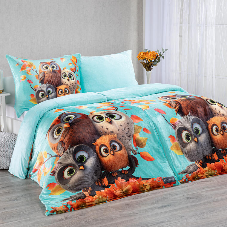 Ložní povlečení z mikroplyše SOVY