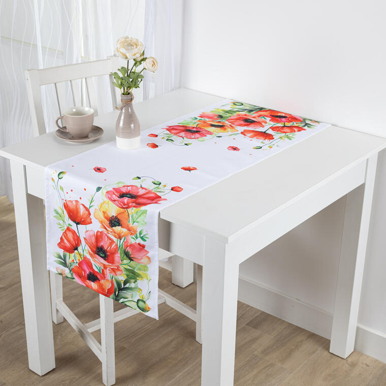 Běhoun s potiskem ČERVENÉ VLČÍ MÁKY