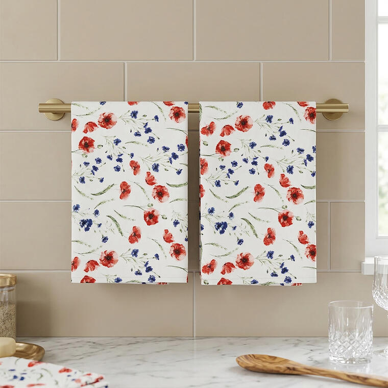 Kuchyňská utěrka VLČÍ MÁKY