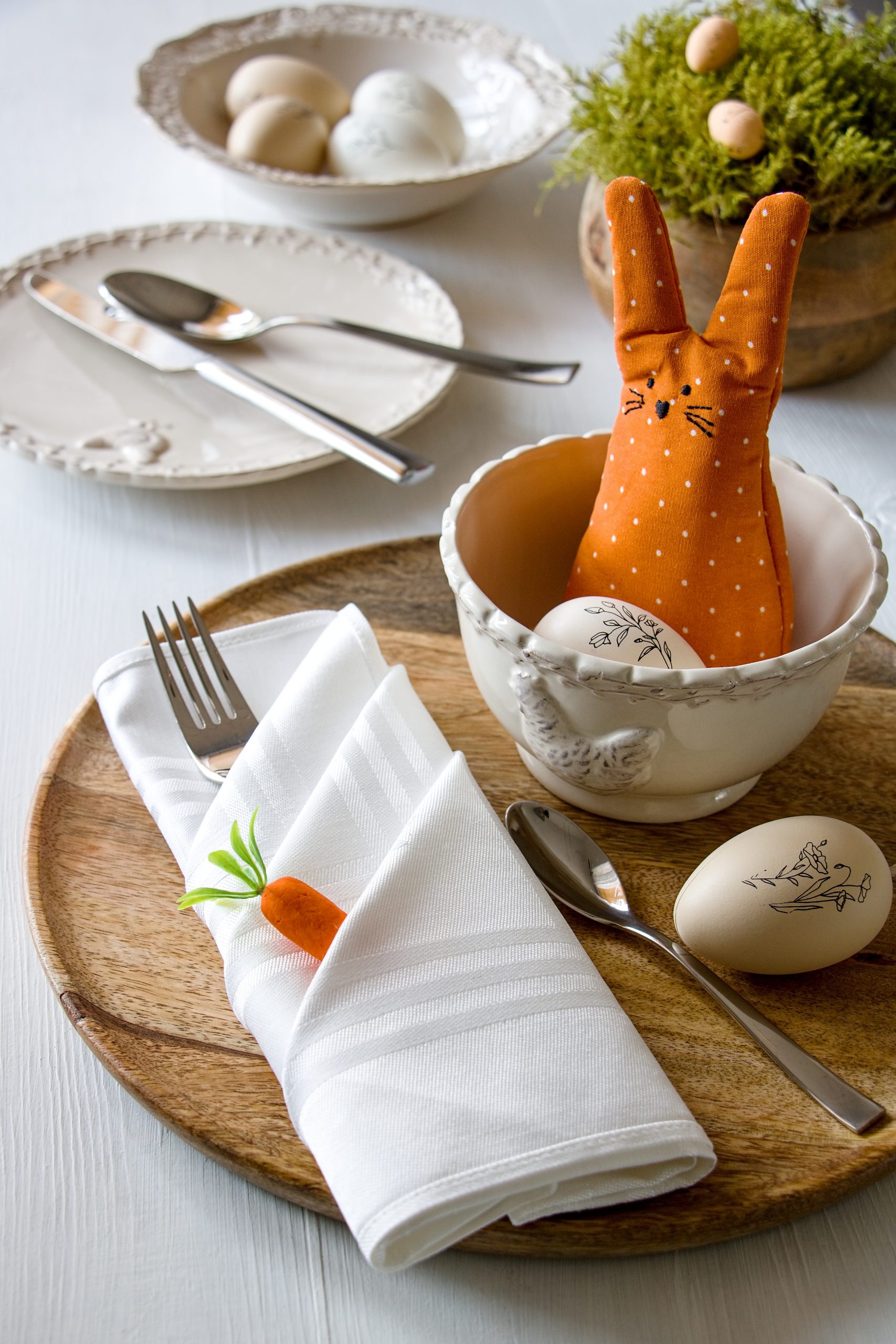 Skládání ubrousky jako kapsy na příbor