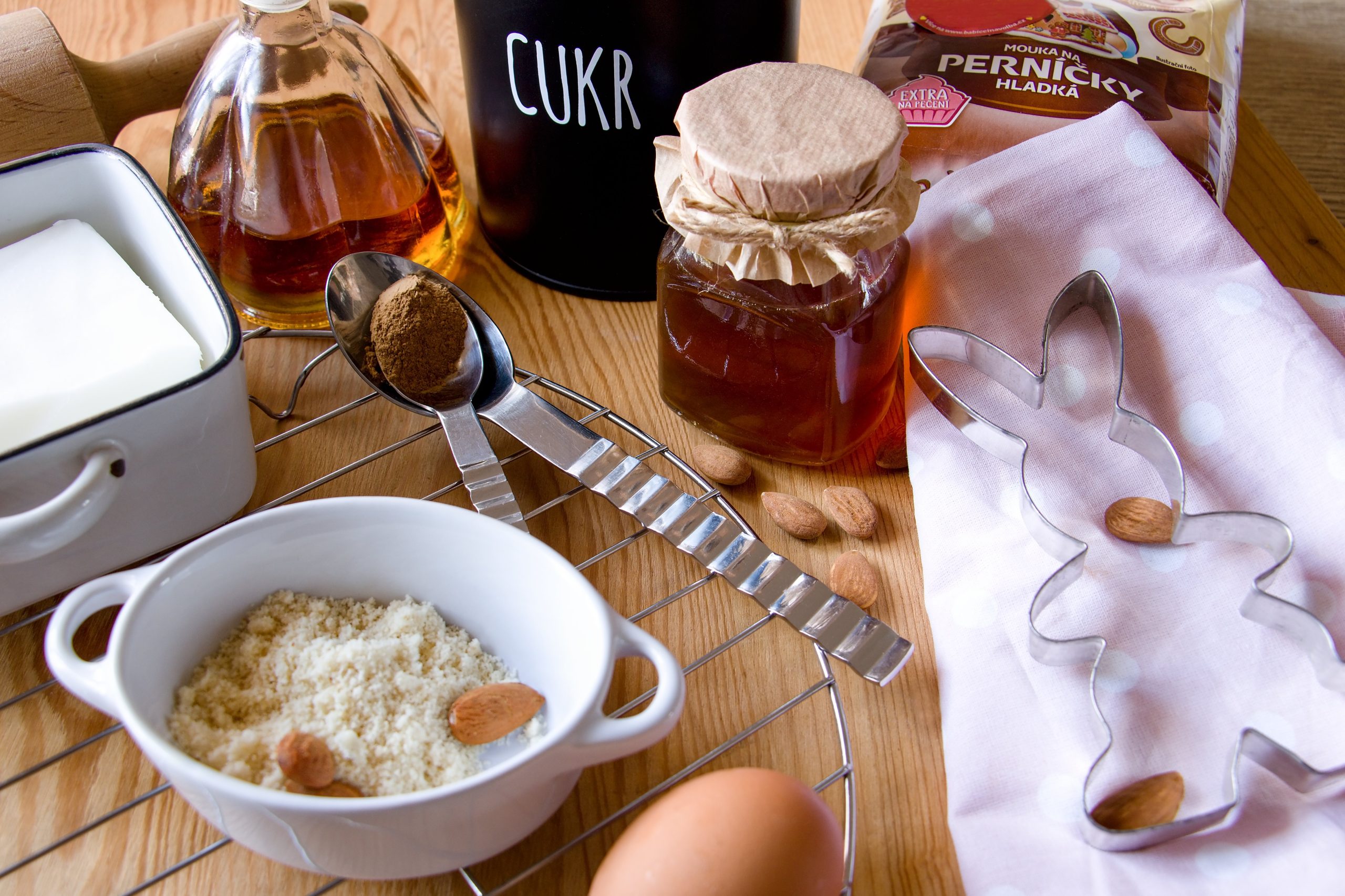 Velikonoční perníčky ve tvaru zajíce